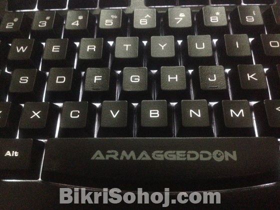 Branded Gaming Keyboard Armageddon KAI-9 Sentinel